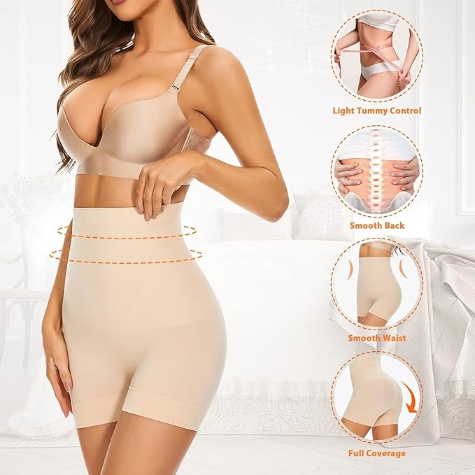 💖 Short Shapewear (Beige) – Pack of 2