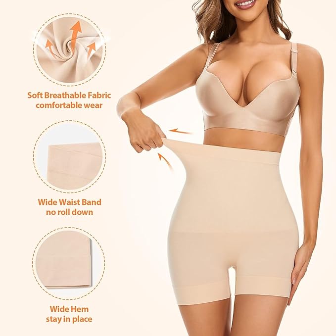 💖 Short Shapewear (Beige) – Pack of 2